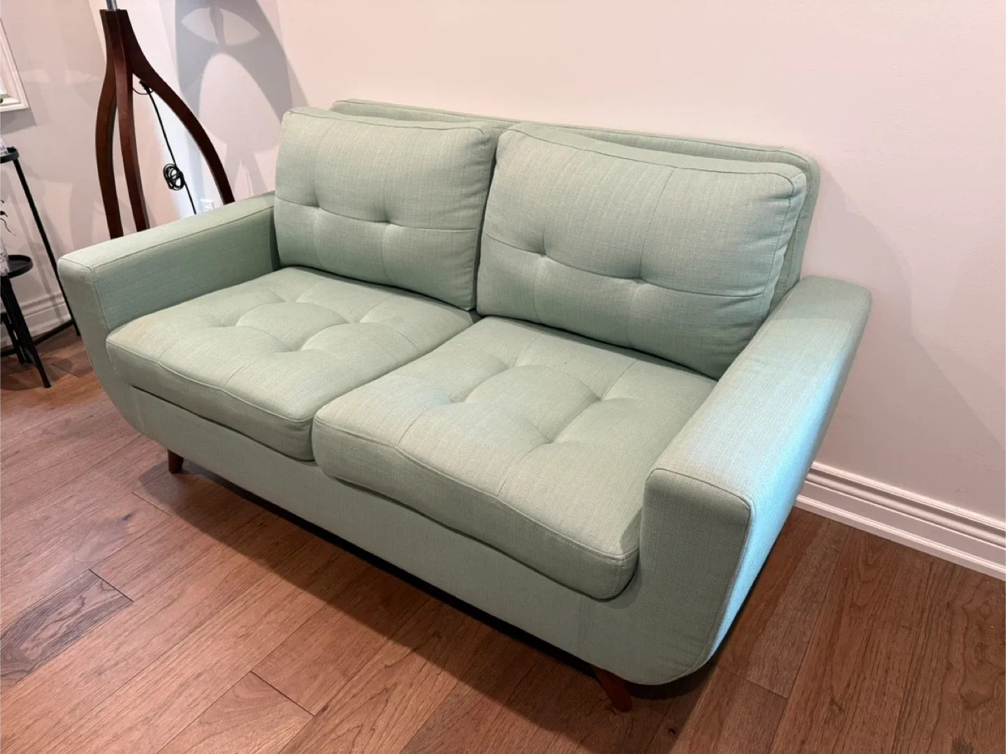 Light Green Loveseat Sofa
