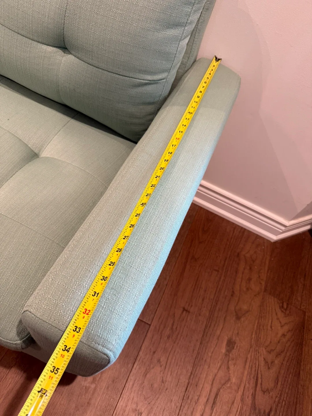 Light Green Loveseat Sofa image indicator(3)