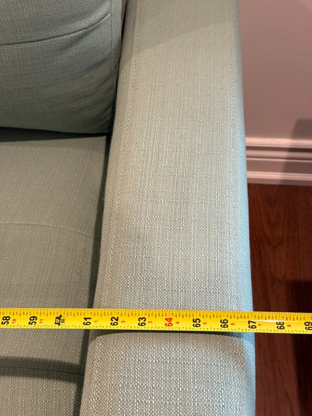 Light Green Loveseat Sofa image indicator(4)