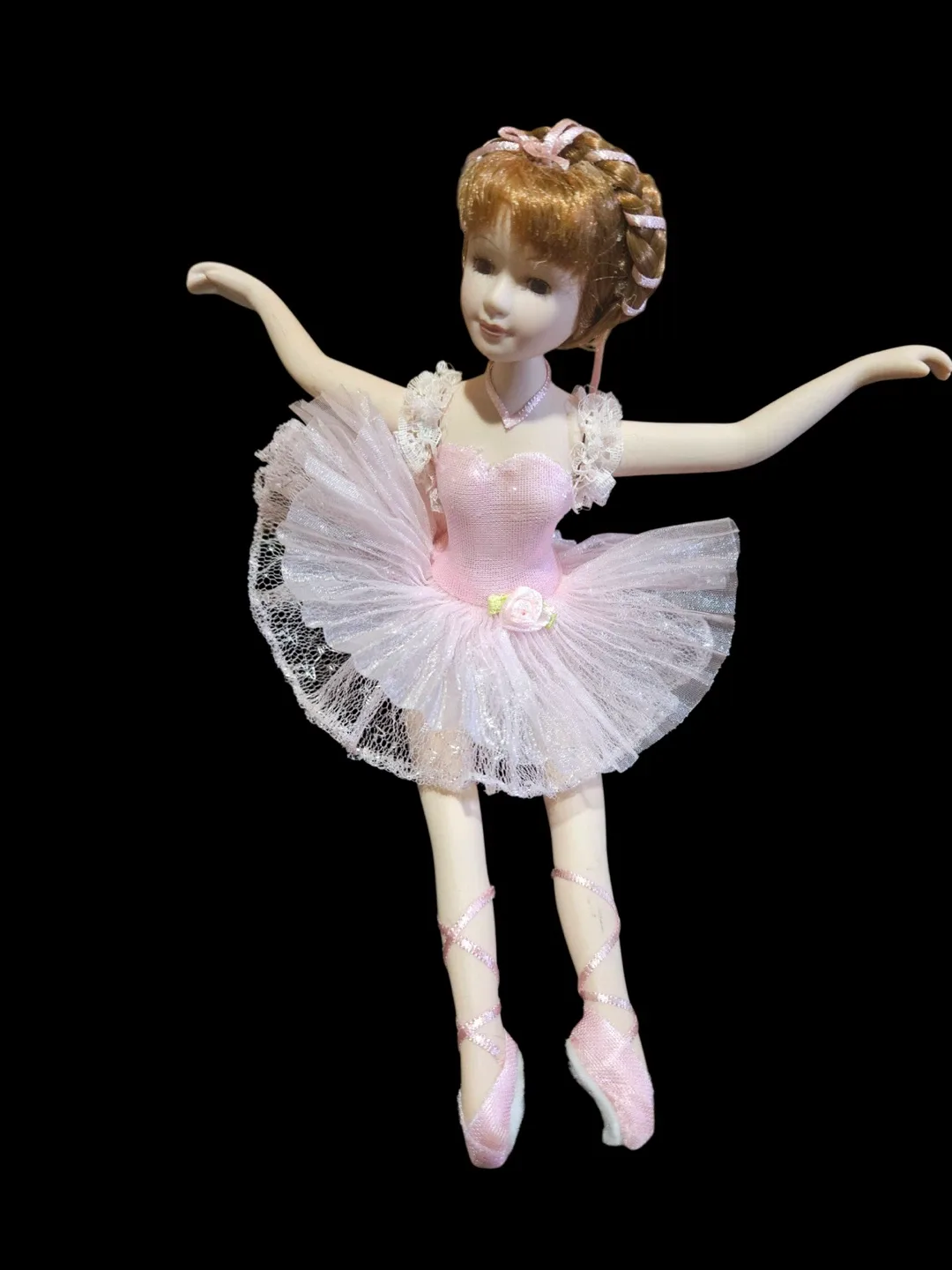 Ballerina Doll in Pink Tutu