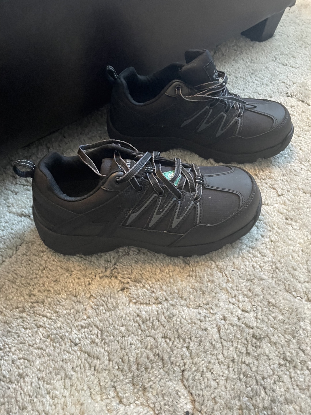 Workload Black Safety Shoes - Size 8 - photo 2