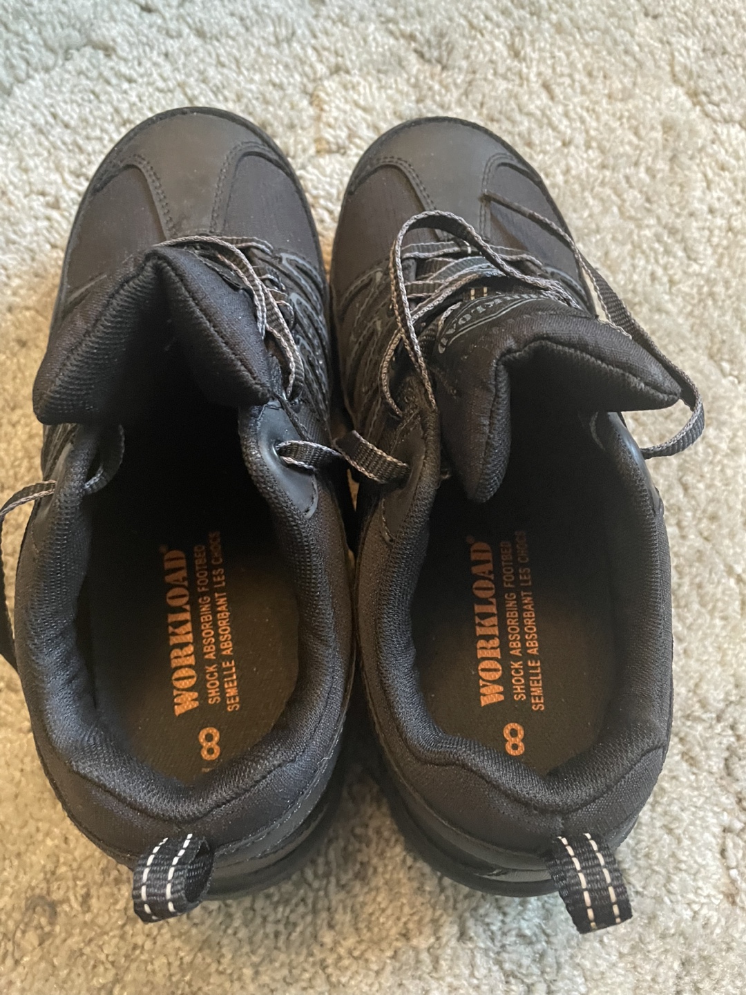 Workload Black Safety Shoes - Size 8 - photo 3
