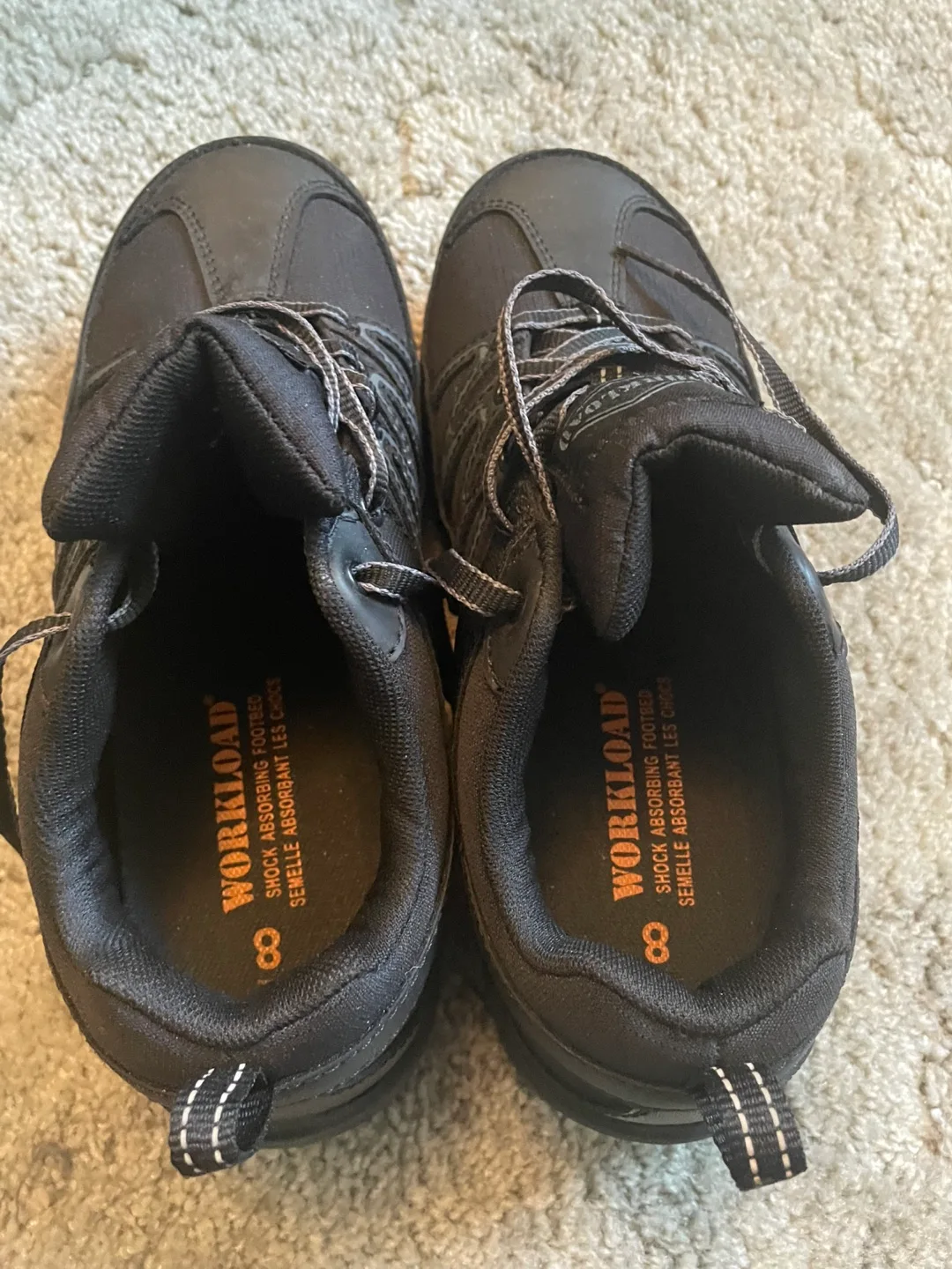 Workload Black Safety Shoes - Size 8 image indicator(3)