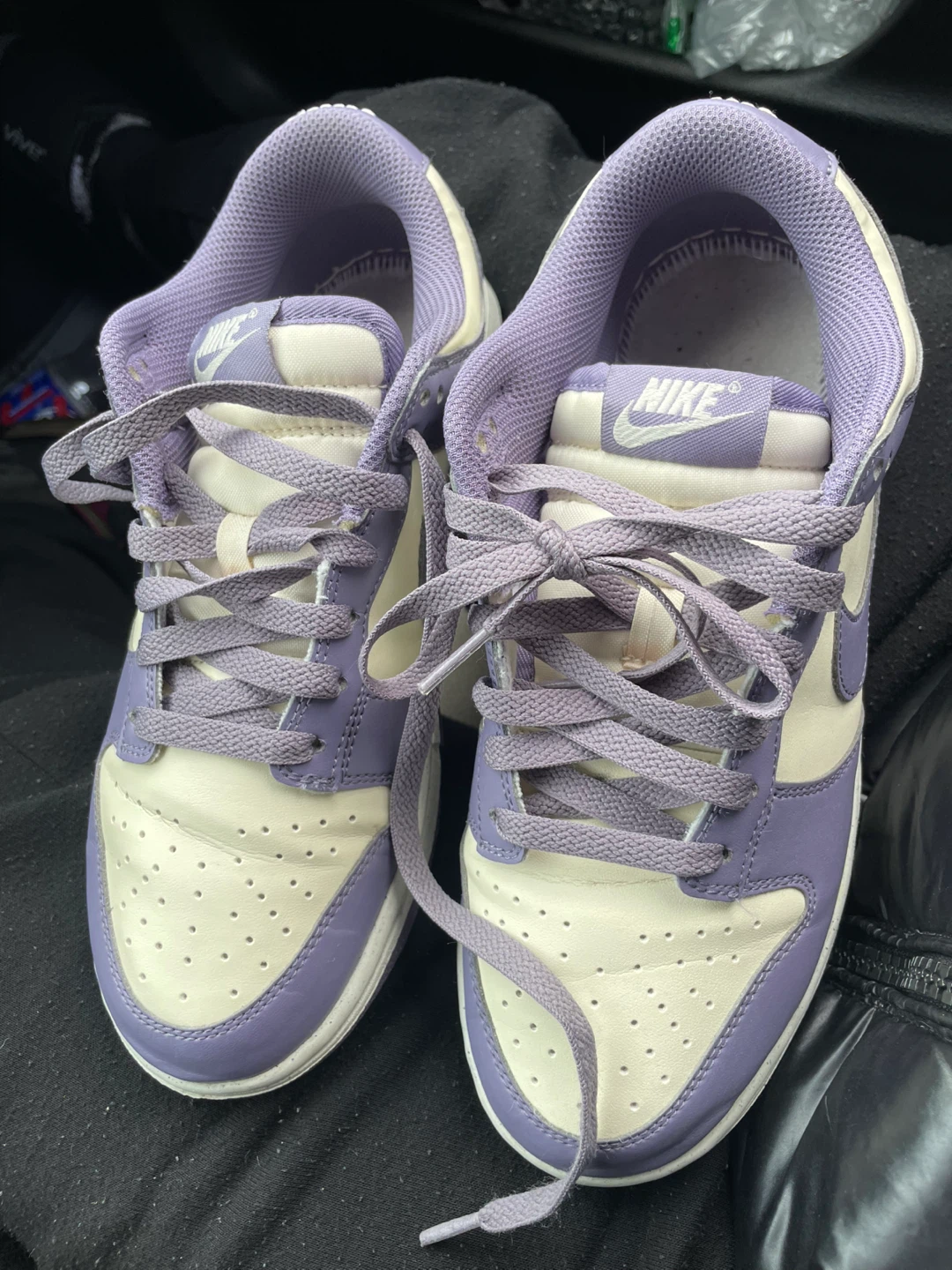 Nike Dunks Women Size 8 (Purple & White) - photo 2