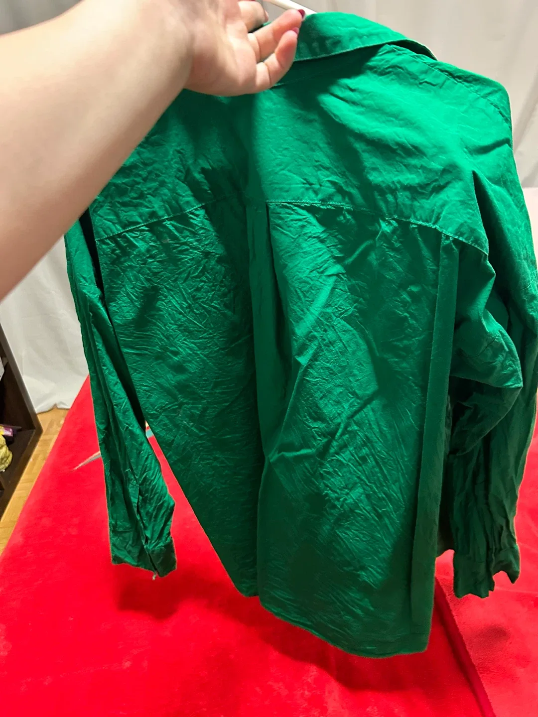 H&M Green Blouse - Size M image indicator(3)