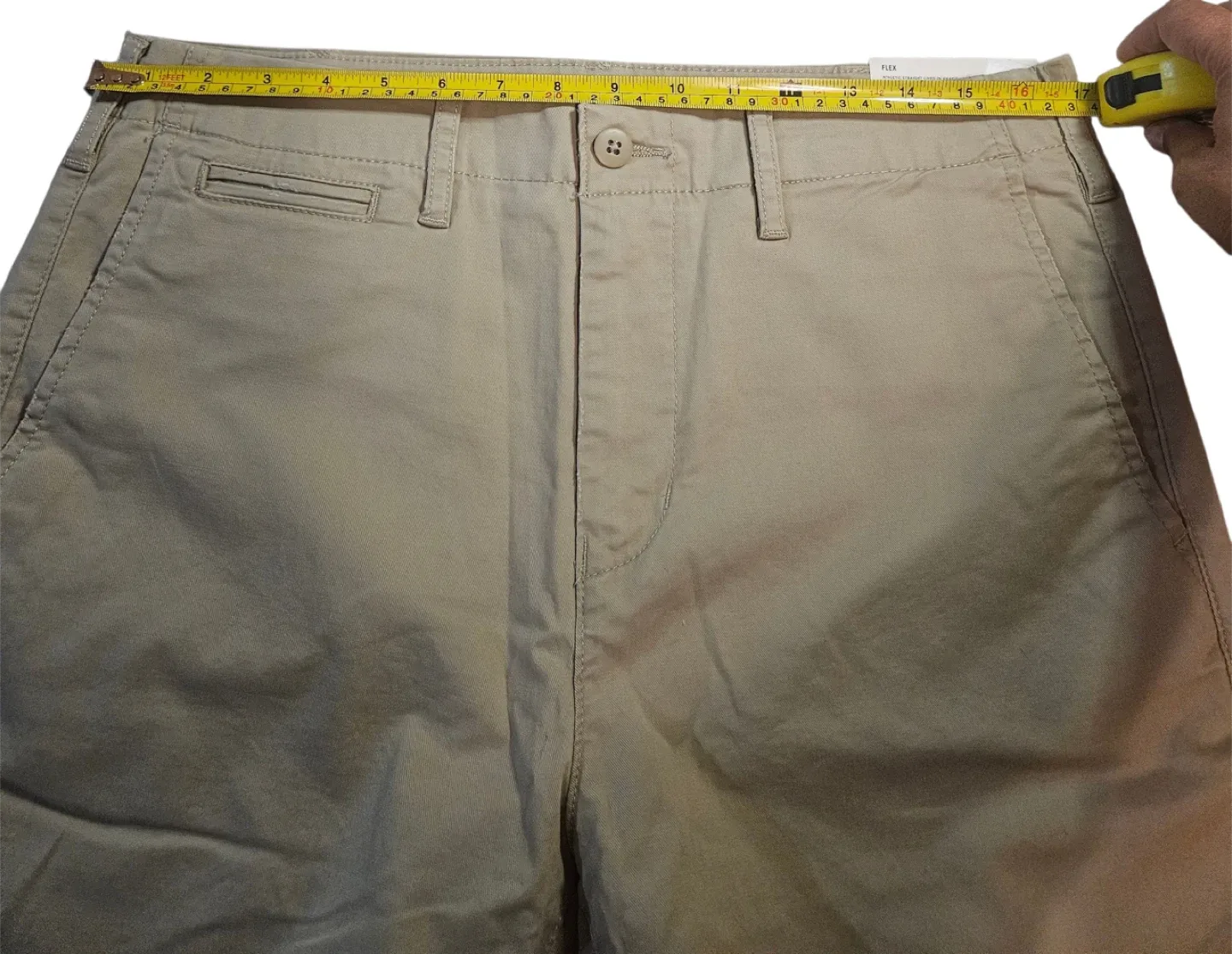 American Eagle Athletic Straight Lived in Khaki 32x36 image indicator(4)