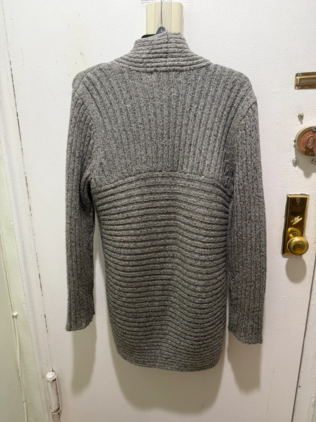Michael Michael Kors Gray Cardigan Size L/G - photo 2