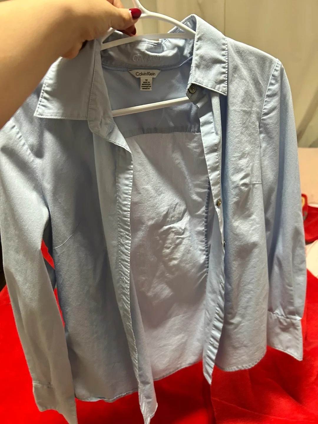 Calvin Klein Button-Down Shirt - Size M