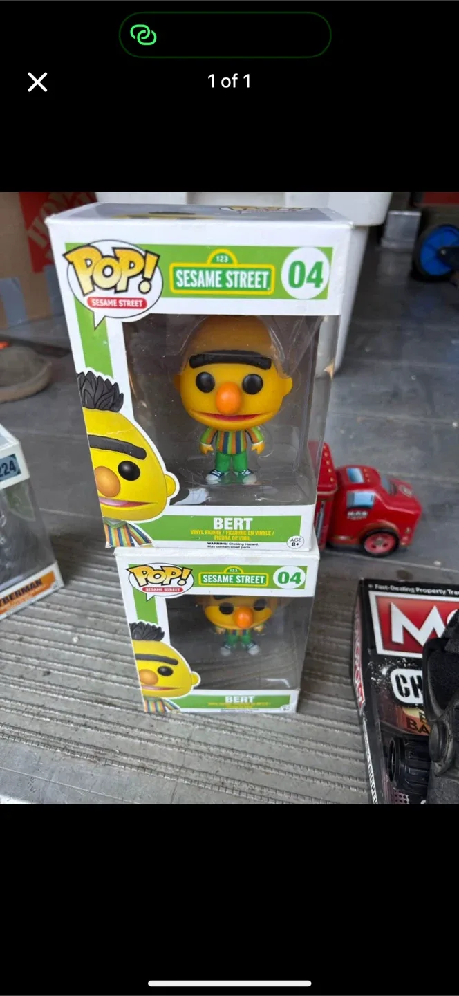 Funko Pop! Sesame Street Bert #04 - New in Box!