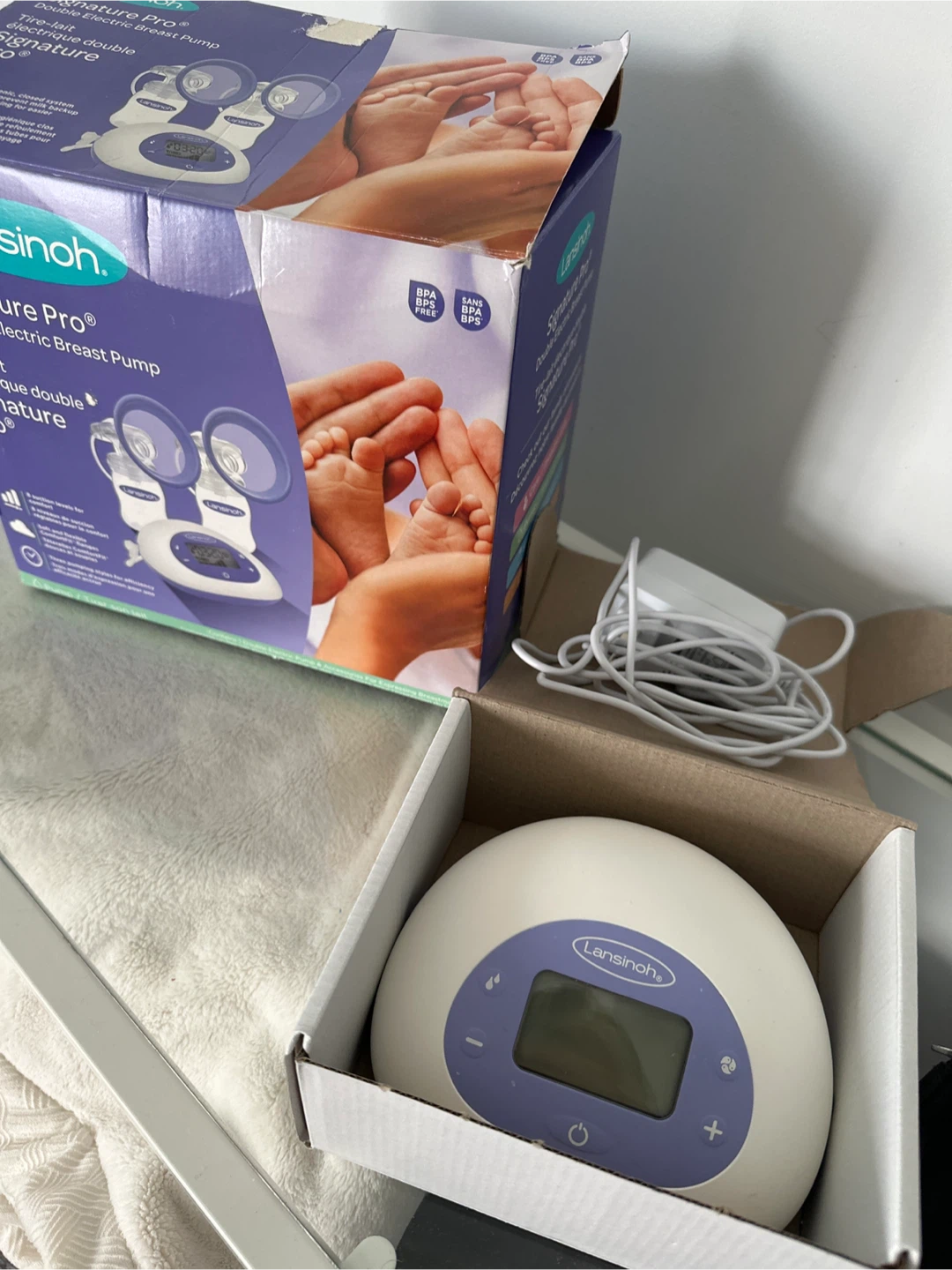 Lansinoh Signature Pro Double Electric Breast Pump - photo 2