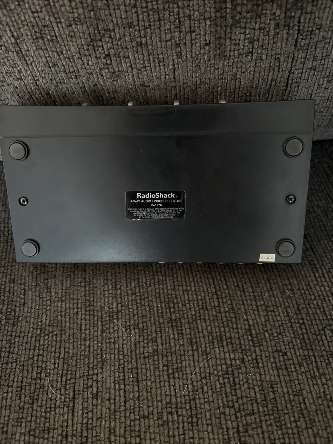 RadioShack 4-Way Audio Video Selector 15-1975