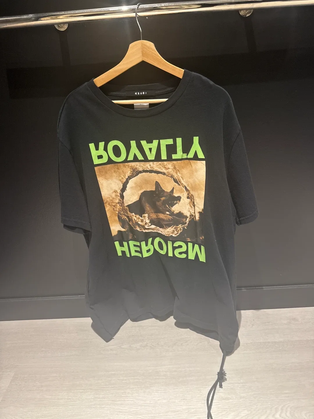 Ksubi Sheaphard Kash SS Tee Black 2XL image indicator(2)