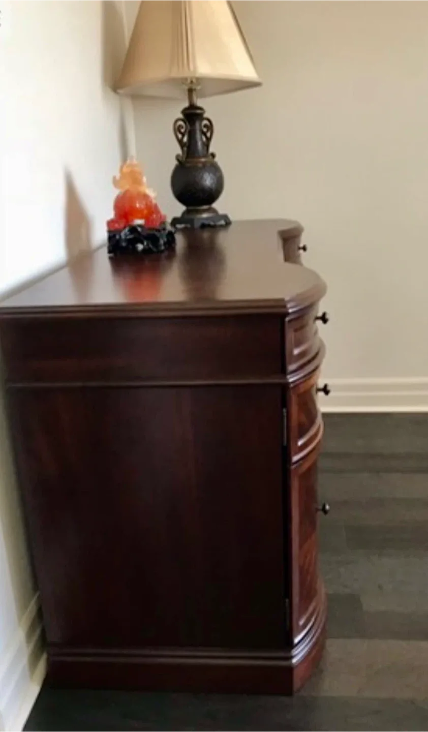 Wooden Desk with Storage image indicator(7)