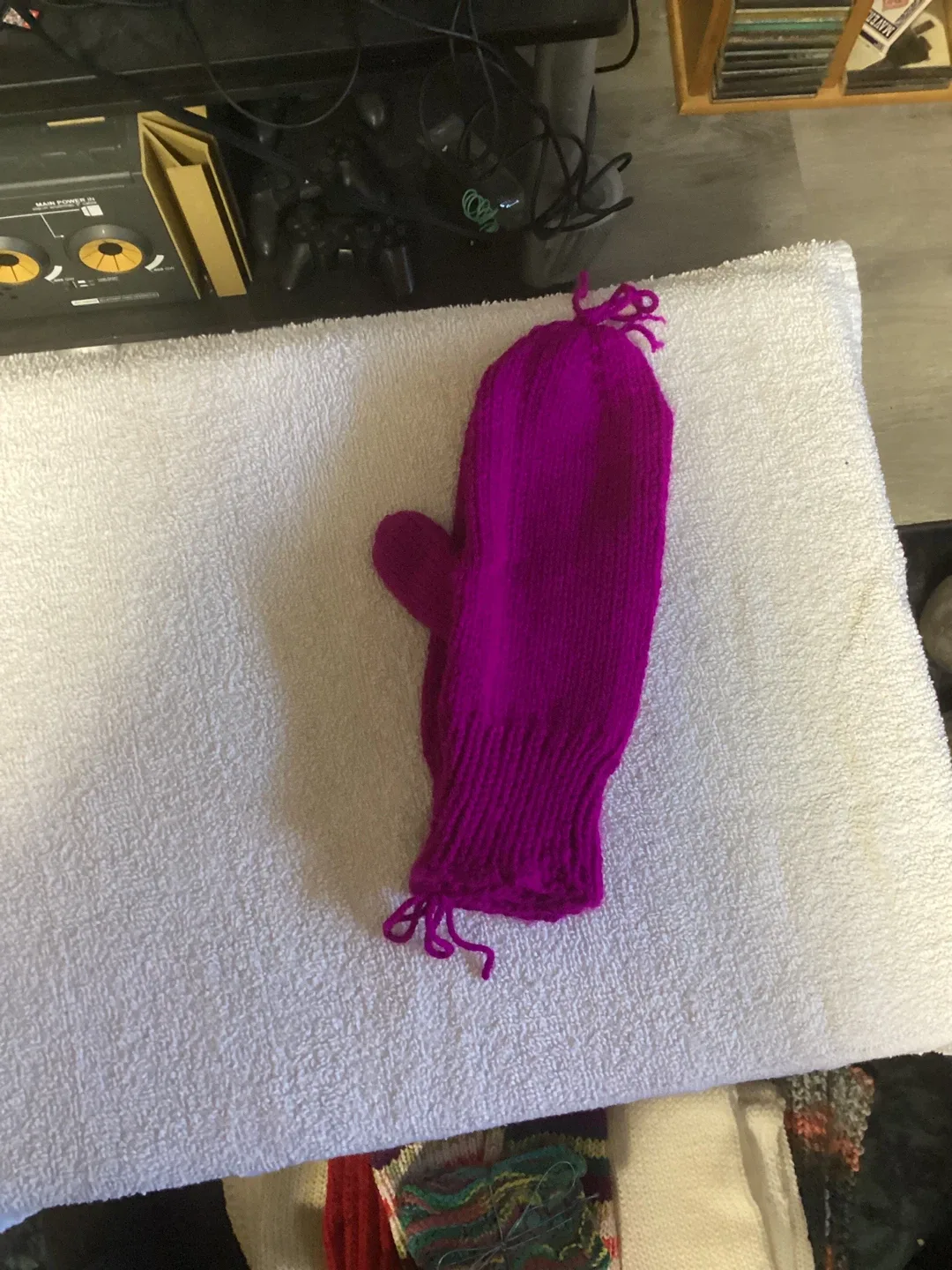 Handmade Knitted Set - Headband, Scarf & Mittens image indicator(4)