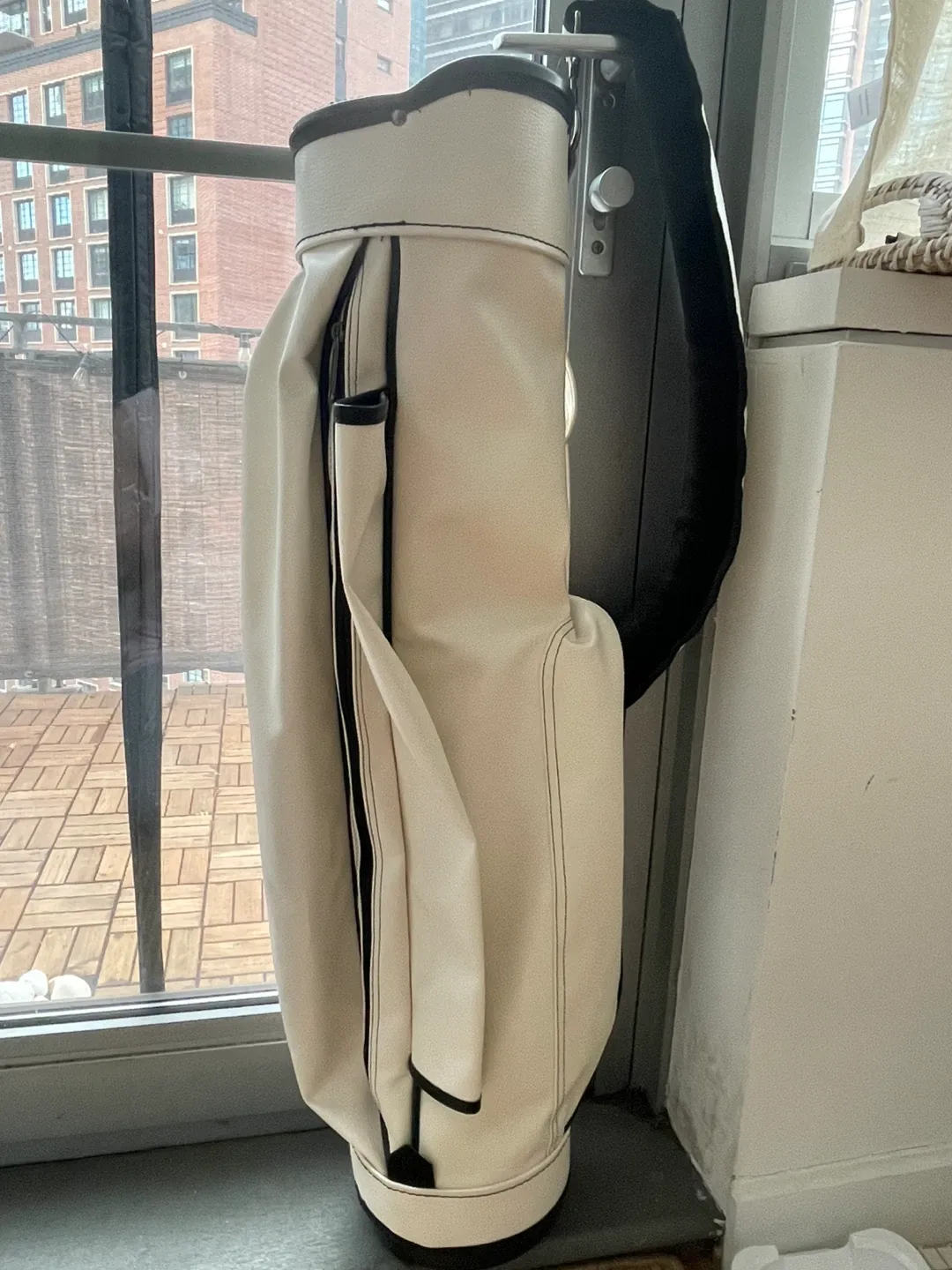 Jones Golf Bag - Special Edition Stripeshow White