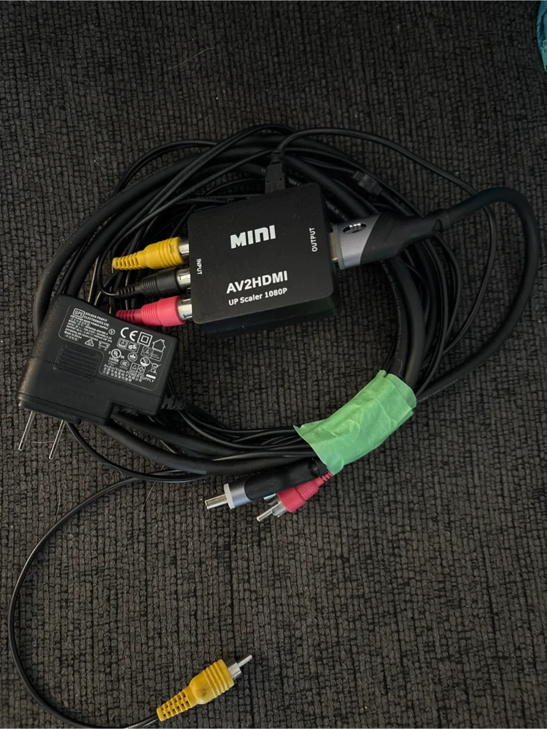 Mini AV2HDMI Up Scaler 1080P