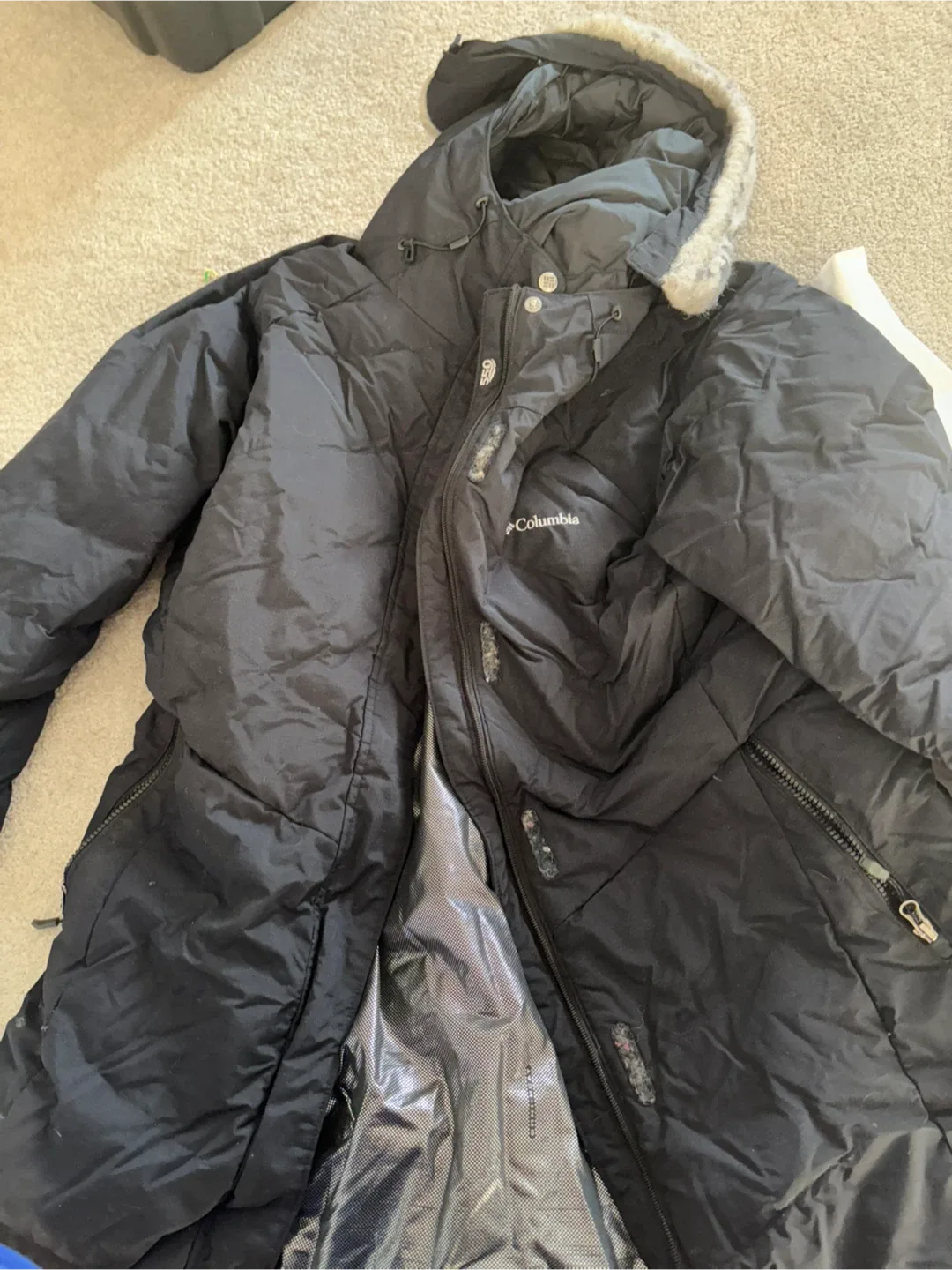 Columbia Black Winter Jacket