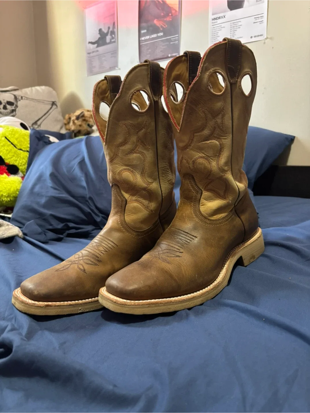 Boulet Men's Leather Cowboy Boots