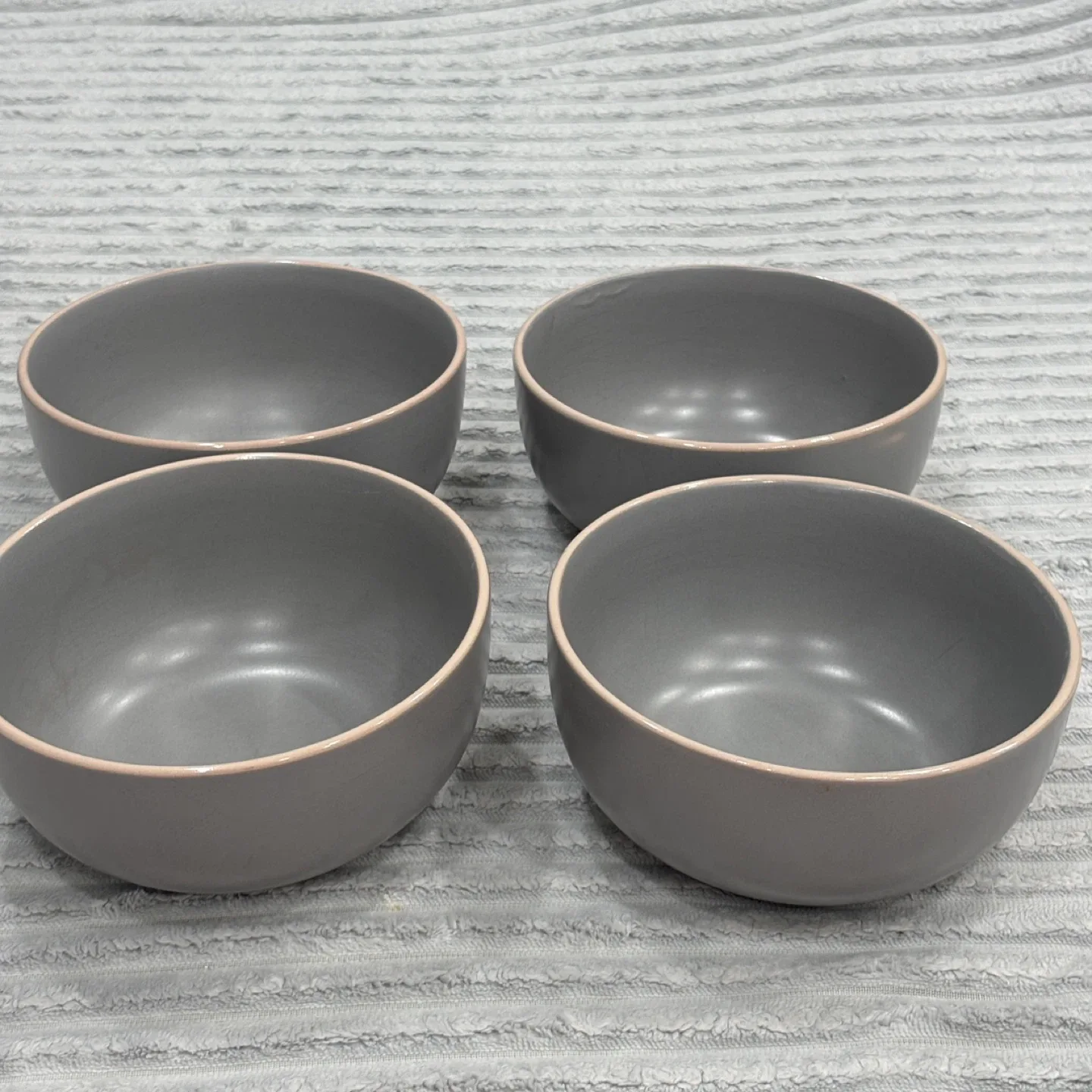 Gibson Home Gray Dinnerware Set 13 Pieces image indicator(10)