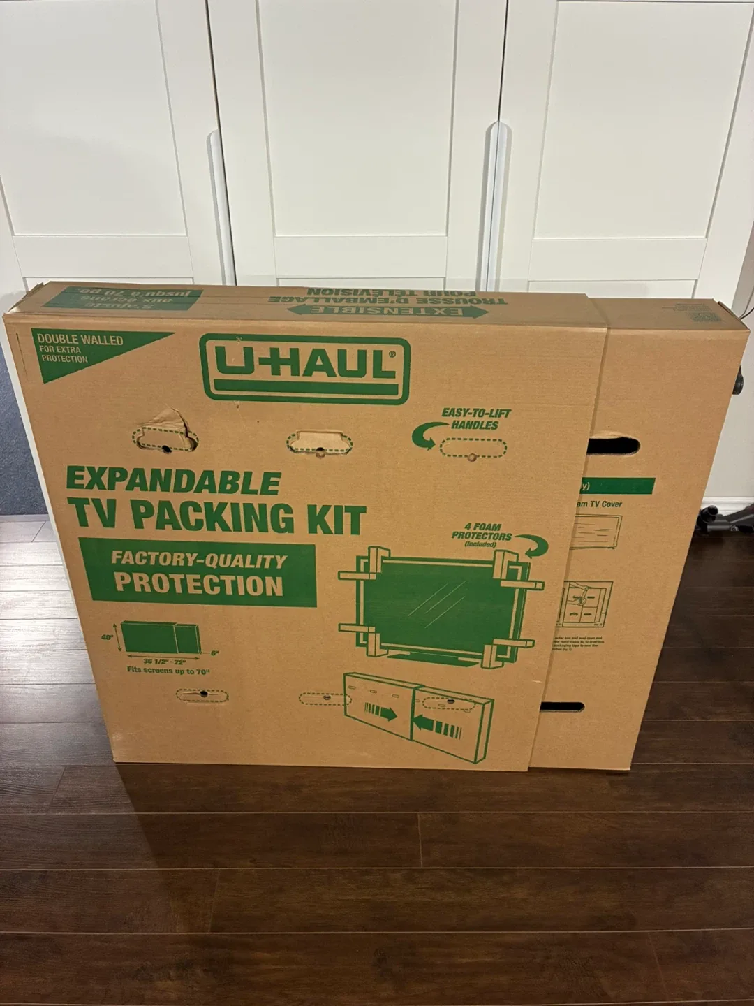 U-Haul TV Packing/Moving Box