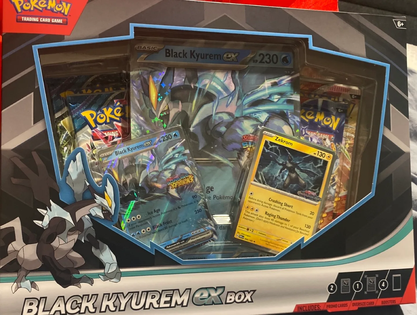Pokemon Black Kyurem EX Box
