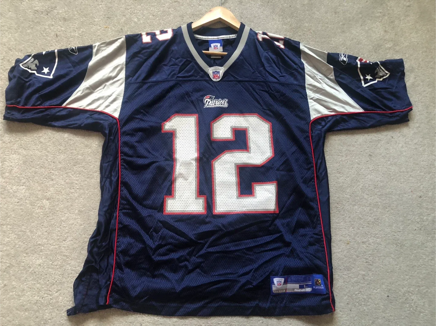 Tom Brady Patriots Jersey - Reebok