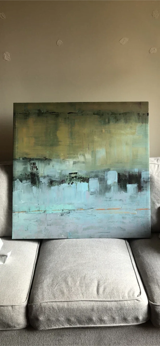 Abstract canvas art