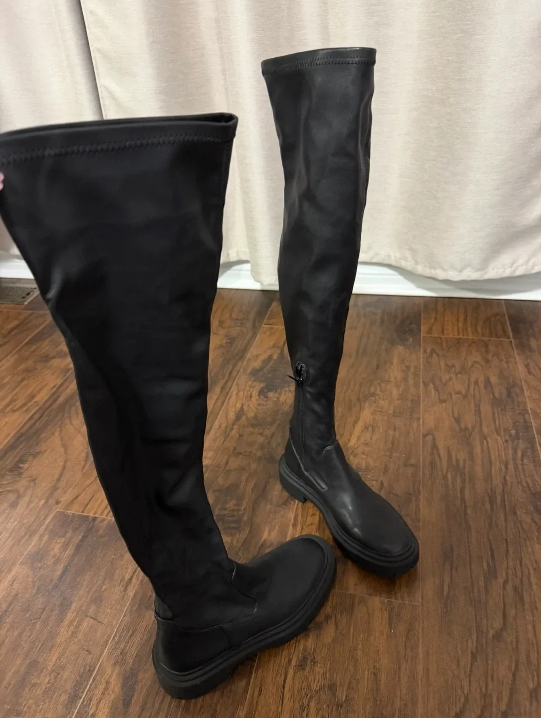 Black Leather Boots image indicator(5)