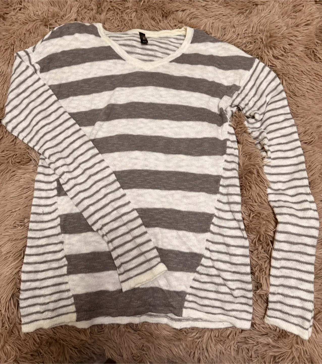 Striped Long Sleeve Top