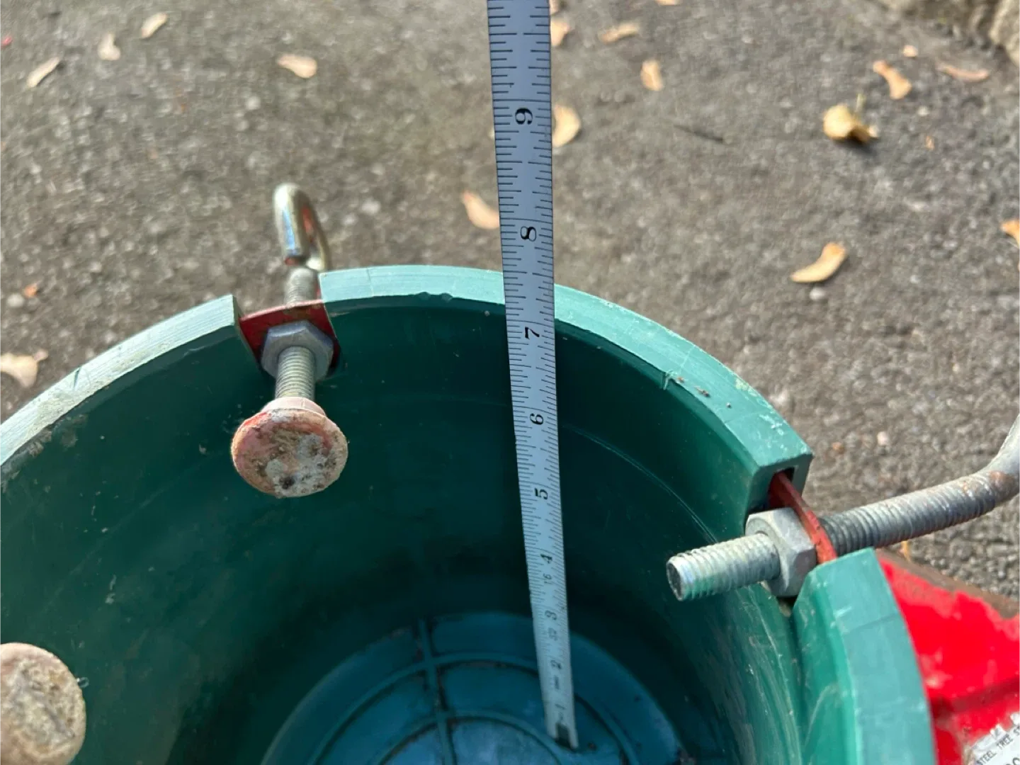 Strong metal Christmas tree stand base Xmas image indicator(4)