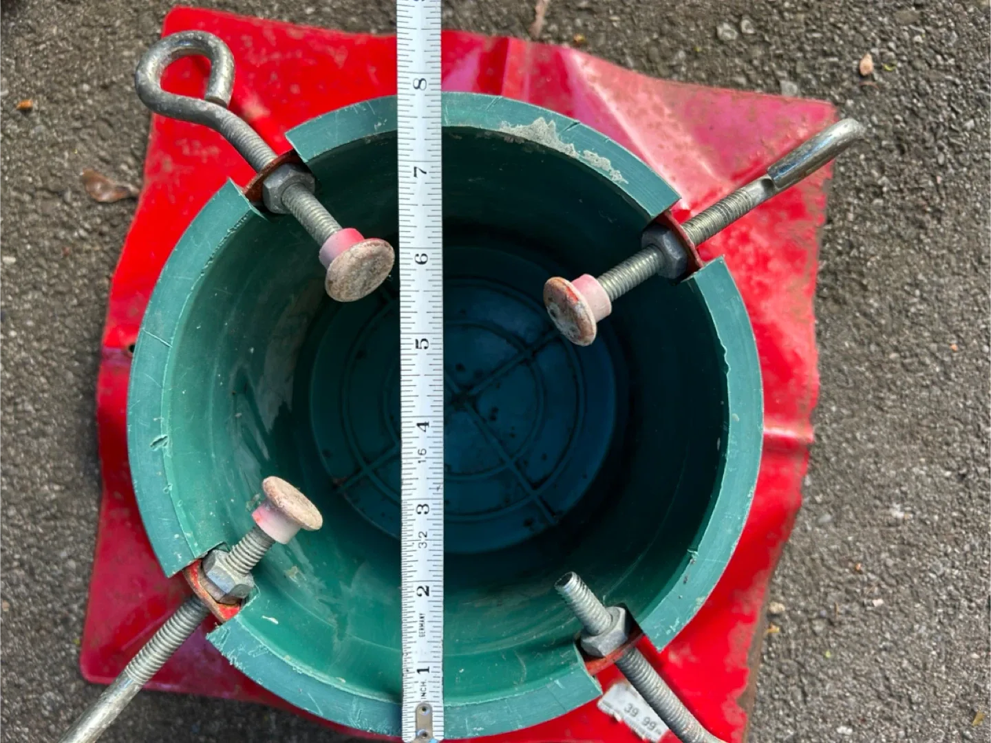 Strong metal Christmas tree stand base Xmas image indicator(9)