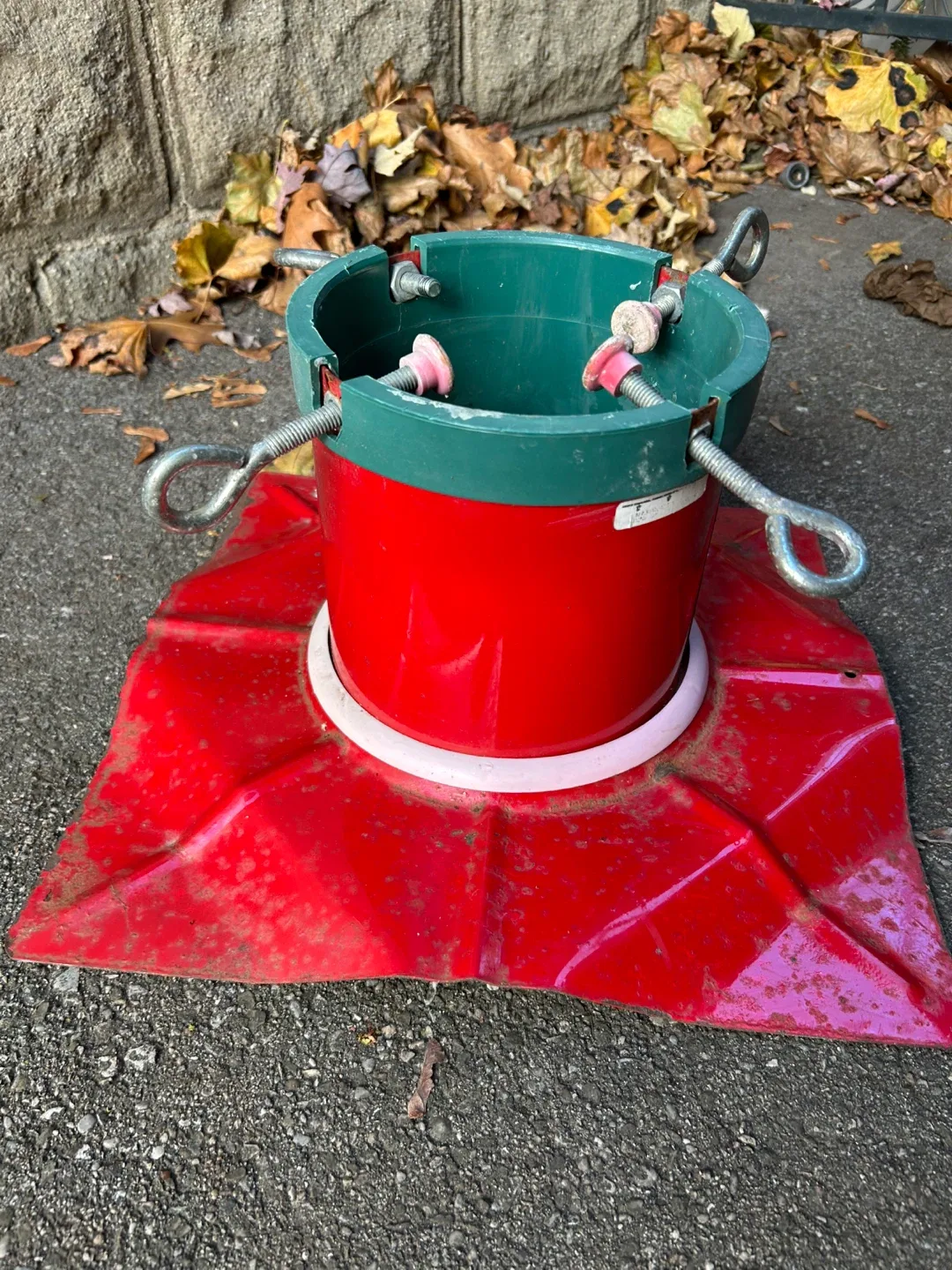 Strong metal Christmas tree stand base Xmas image indicator(8)