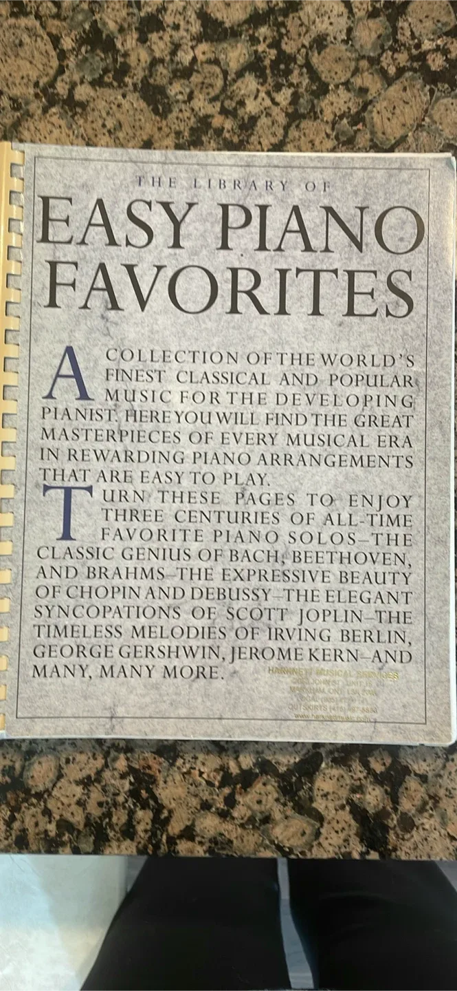 Easy Piano Favorites Sheet Music