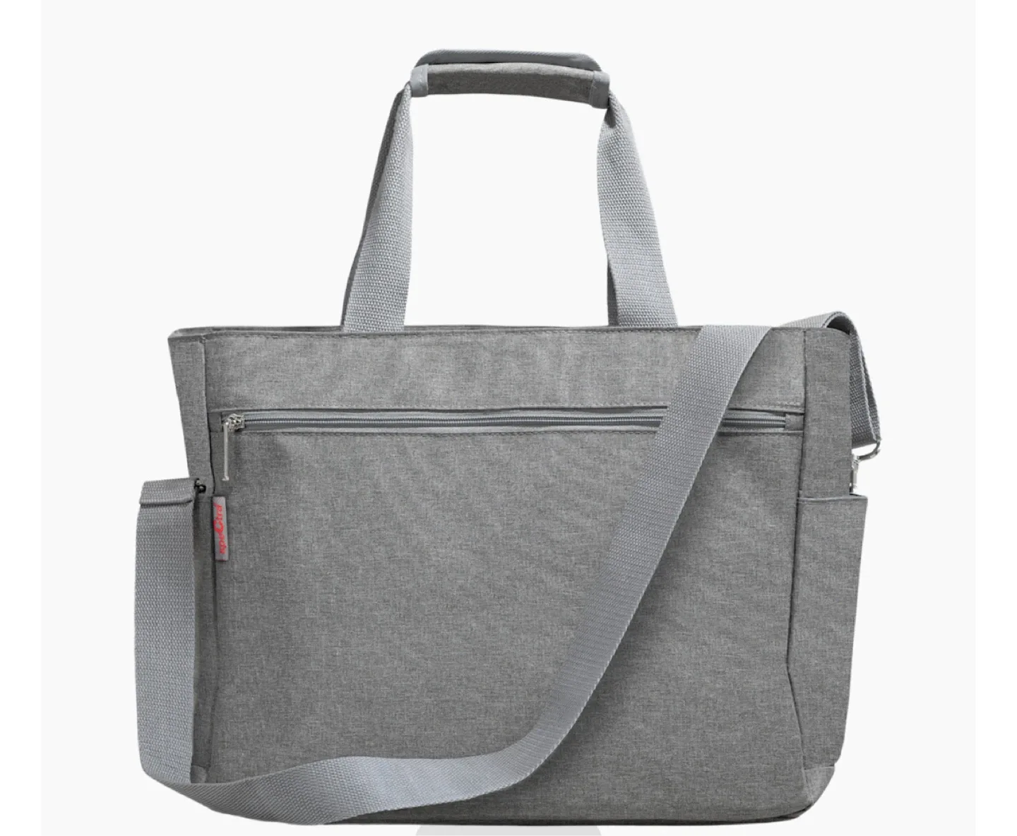 Gray Tote Bag