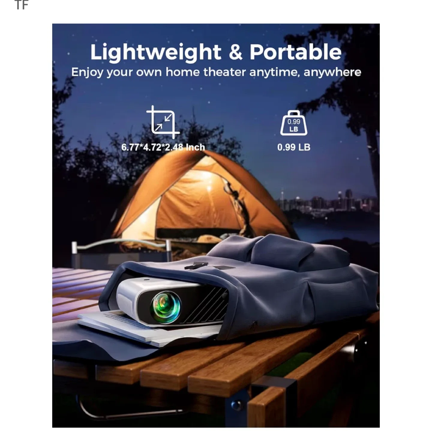 Elephas 2020 Mini Projector image indicator(4)