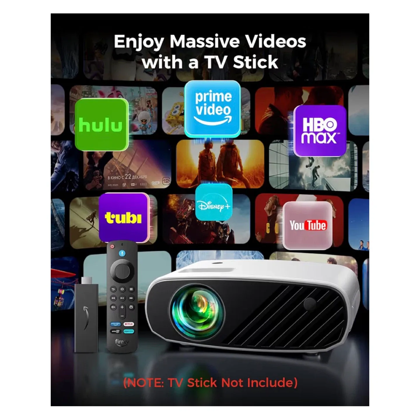 Elephas 2020 Mini Projector image indicator(5)