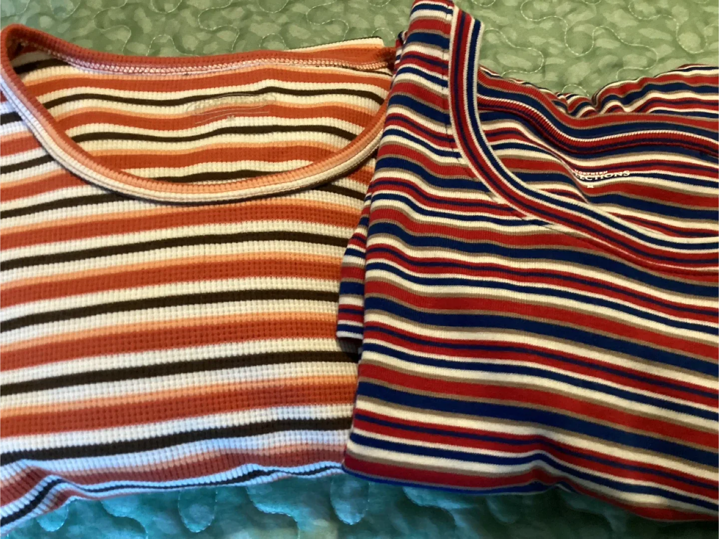 Northern Reflections Striped Long Sleeve Shirts - Size M