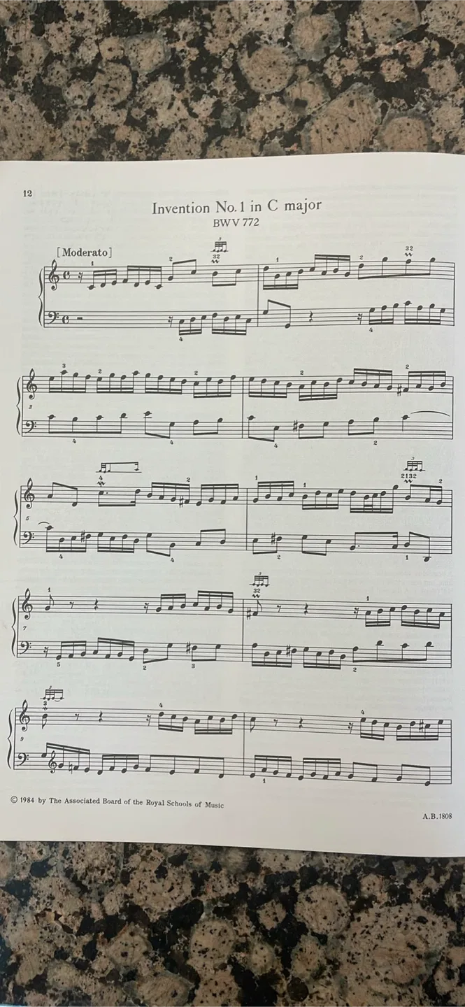 J.S. Bach Inventions & Sinfonias Sheet Music image indicator(2)