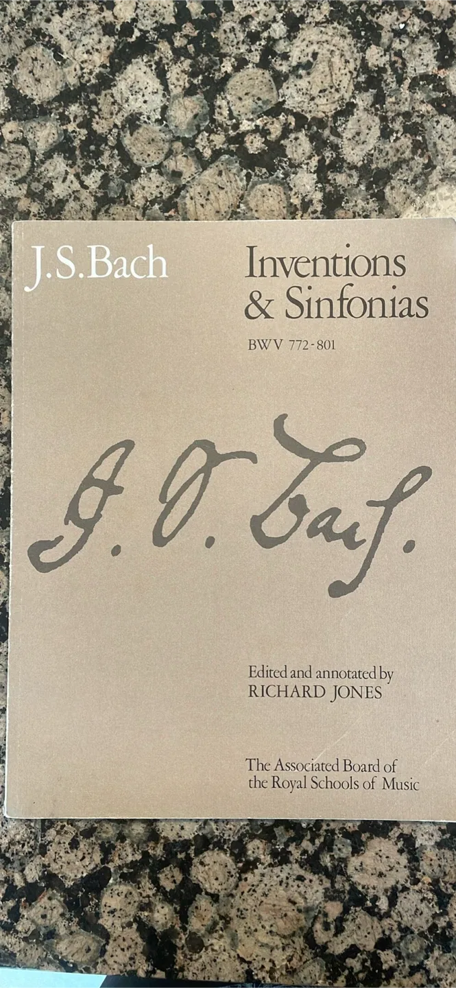 J.S. Bach Inventions & Sinfonias Sheet Music