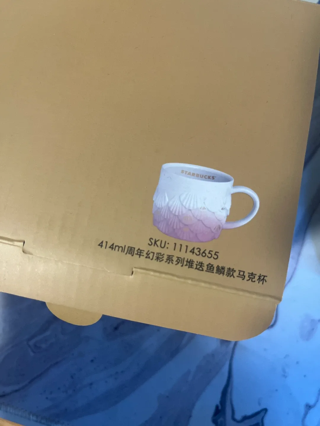 Starbucks 14 fl.oz/414 ml Pink Mermaid Mug image indicator(3)