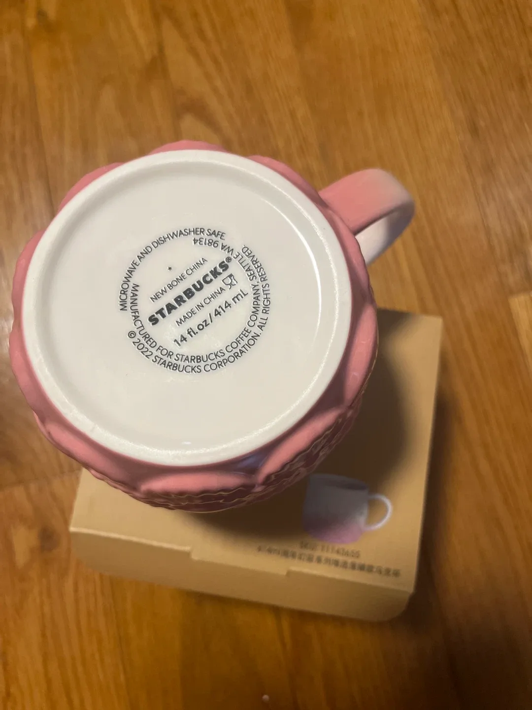 Starbucks 14 fl.oz/414 ml Pink Mermaid Mug image indicator(2)