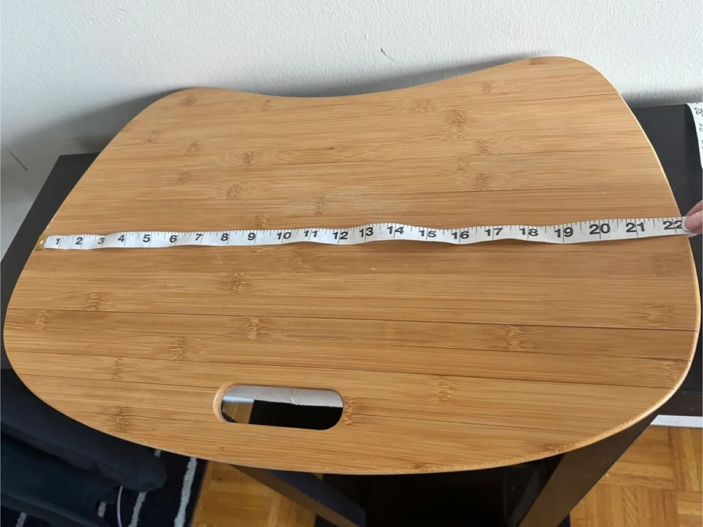 Bamboo lap bed Desk - perfect for laptop image indicator(3)