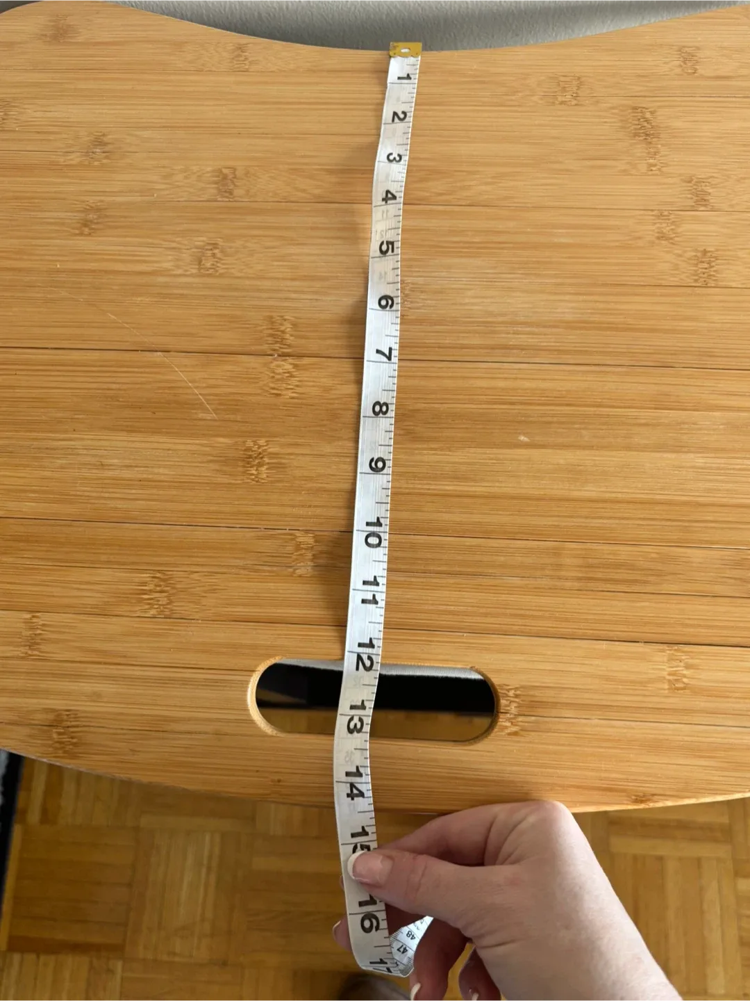 Bamboo lap bed Desk - perfect for laptop image indicator(4)