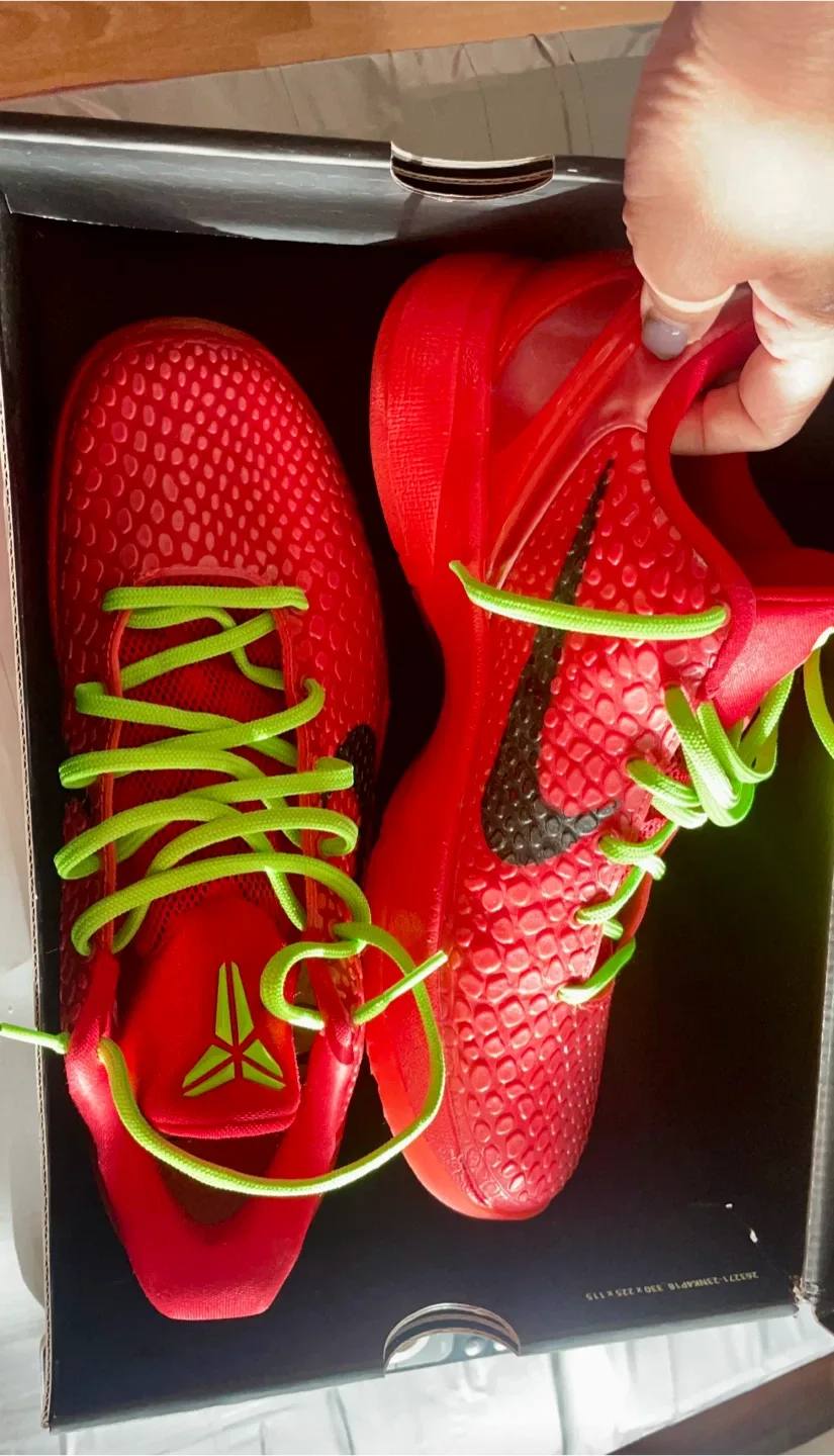 Nike Kobe VI Protro Bright Crimson, Size 9.5 image indicator(7)