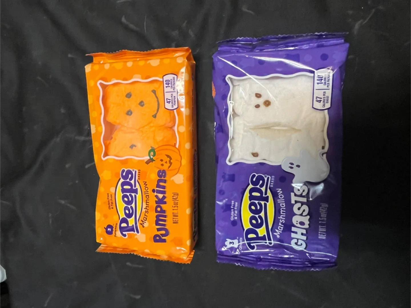 Peeps Marshmallow Candies - Pumpkins & Ghosts