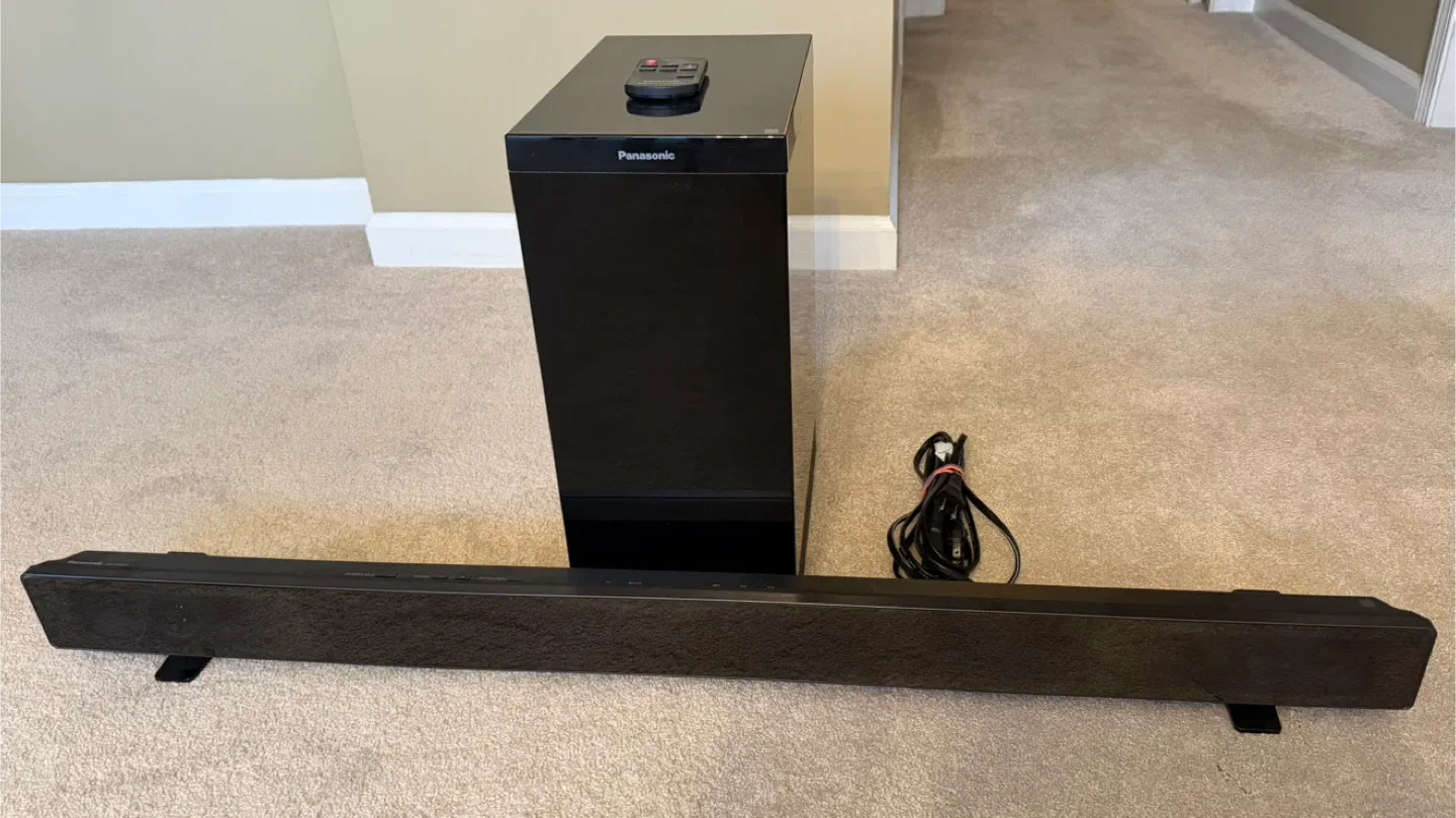 Panasonic SC-HTB520 Soundbar & Subwoofer System