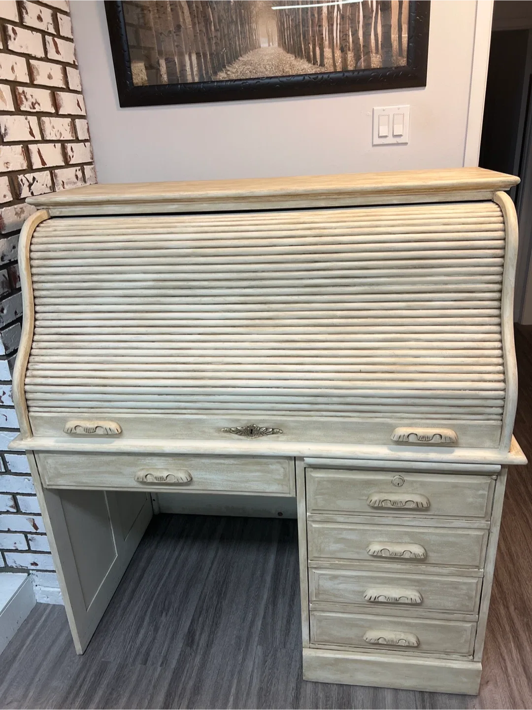 Roll Top Desk - Antique Style