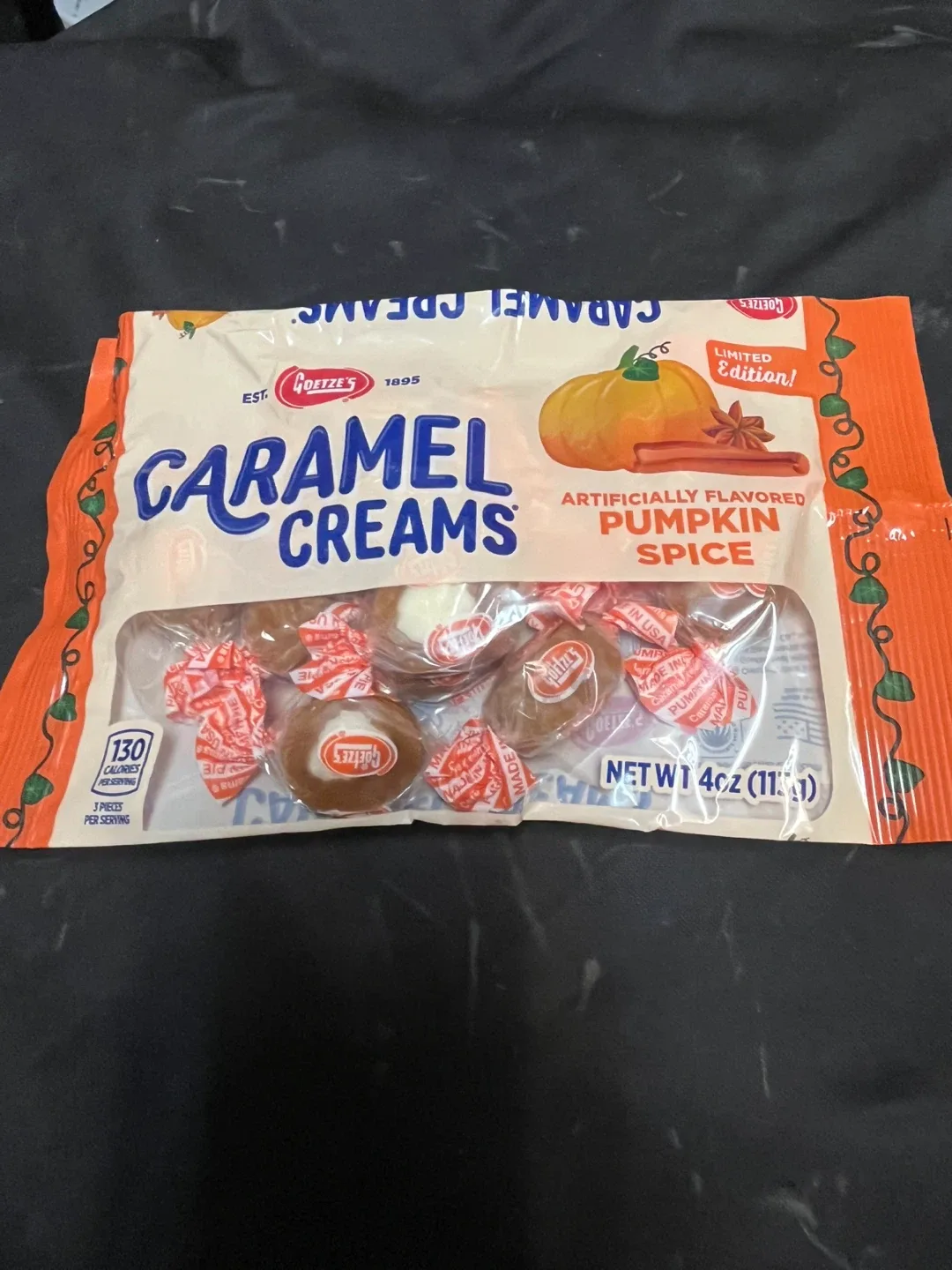 Goetze's Caramel Creams Pumpkin Spice 4oz