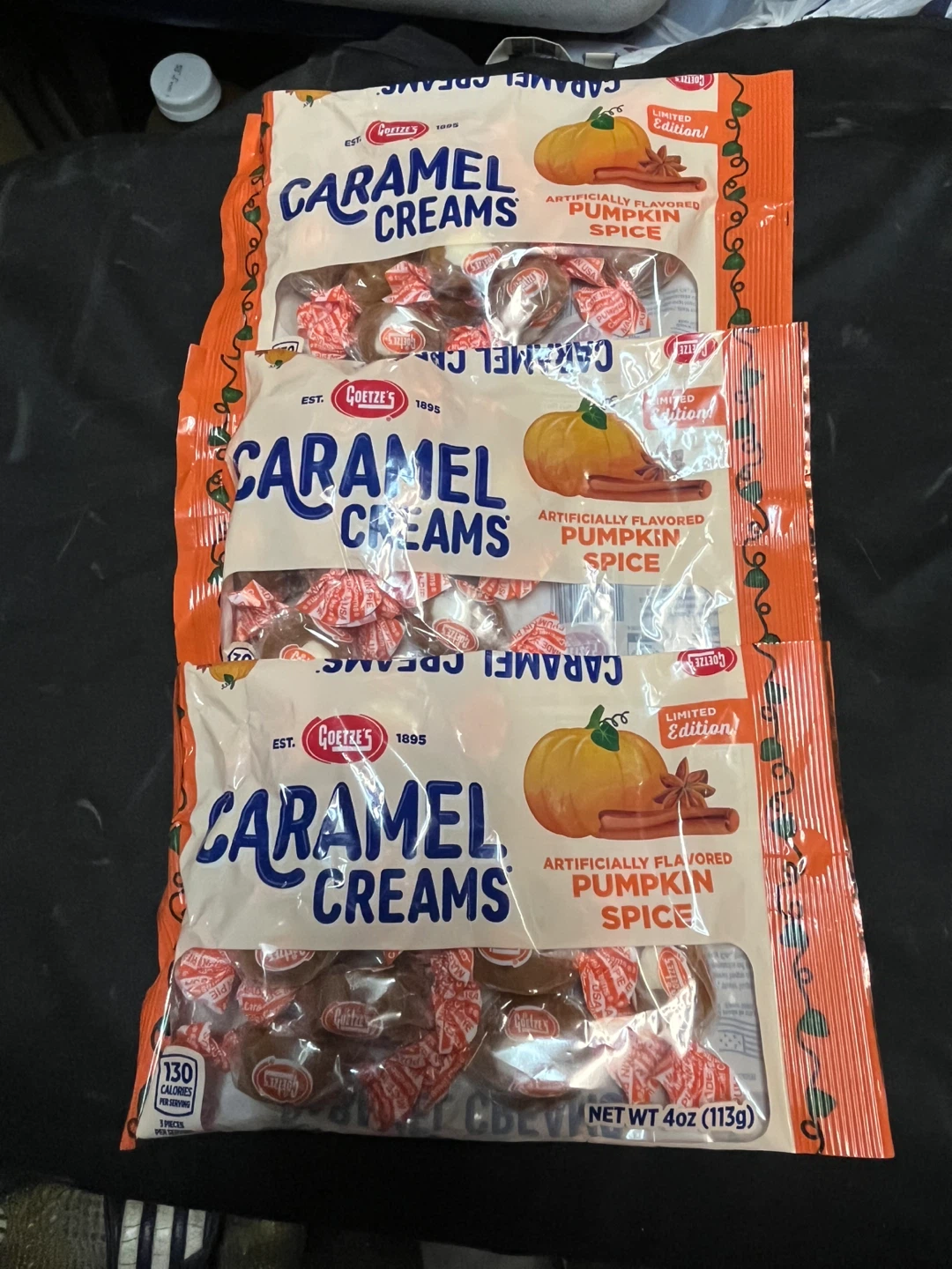 Goetze's Caramel Creams Pumpkin Spice 4oz - photo 2