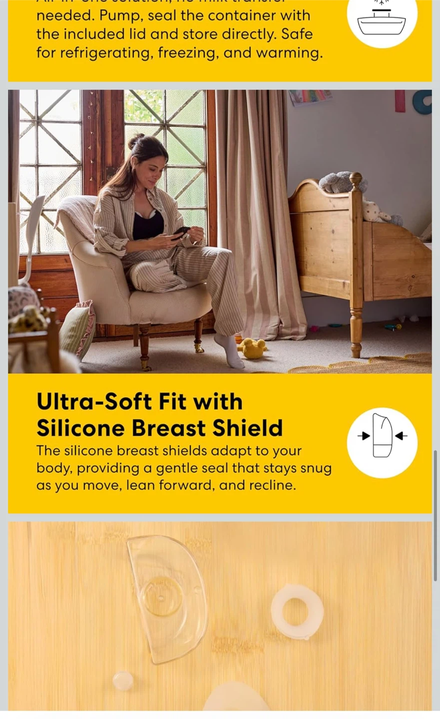 Medela Melody InBra Wearable Double Electric Breast Pump - photo 5